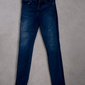 Abercrombie ultra high rise super skinny jeans